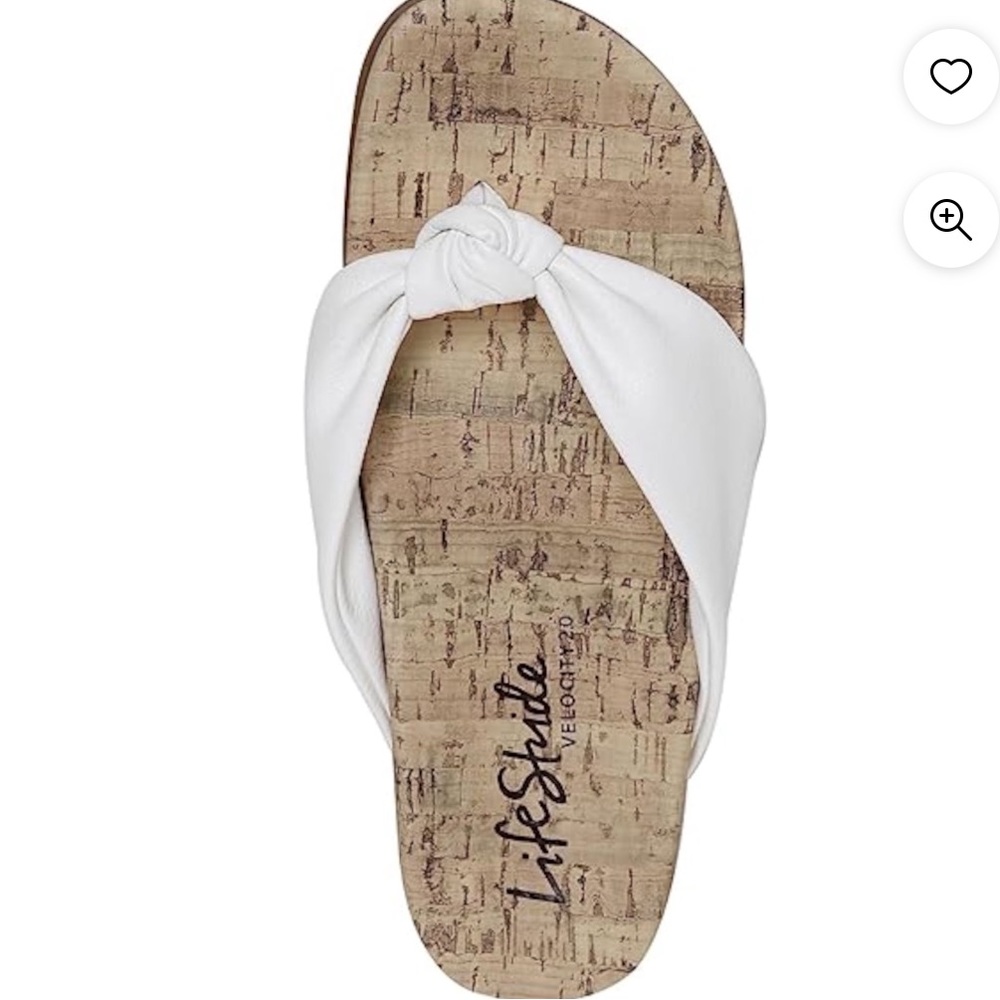 Lifestride Happy Thong Wedge Sandal